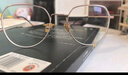 普莱斯（pulais）防蓝光防辐射近视眼镜框钛架男眼睛女平光可配有度数变色片5312 镜框+1.665万新防蓝光镜片 纯钛款 实拍图