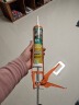 瓦克（WACKER）SN防霉玻璃胶马桶防水密封胶美容胶硅胶结构胶封边胶白色2支装 实拍图