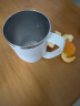 洁比世304不锈钢漱口杯情侣高端刷牙杯抗菌牙刷杯牙缸洗漱杯灰色单个装 实拍图