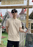 真维斯（Jeanswest）冰丝速干polo衫短袖男夏季翻领t恤商务通勤体恤休闲百搭透气上衣 白色(纯色) 抑菌透气 XL (180) (不易起球不掉色) 实拍图