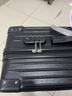 掌金者行李箱小型登机箱结实耐用商务拉杆箱包万向轮托运密码箱旅行皮箱 经典轻便[商务黑】 拉链 24英寸 【单人中长途】 实拍图
