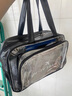 包贝勒游泳洗漱收纳包干湿分离男女大容量健身包海滩浴兜防水手提袋旅行 【带鞋仓】黑色干湿分离 实拍图