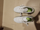 adidas DURAMO SL训练备赛网面跑步运动鞋男子阿迪达斯官方   白/荧光绿   42 实拍图