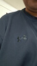安德玛（UNDERARMOUR）Waffle Henley男子华夫格运动休闲短袖T恤6007562 暴雨灰044 XL 实拍图