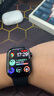 Apple/苹果 Watch Series 10 智能手表GPS款42毫米亮黑色铝金属表壳黑色运动型表带M/L MX1P3CH/B 实拍图