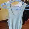 浪莎（LangSha）背心男【2件装】夏季无袖纯棉透气汗衫弹力运动工字上衣 白1+浅麻灰1 L 实拍图