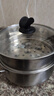 炊大皇304不锈钢汤锅+蒸屉 汤蒸炖锅蒸锅双耳煮粥煮面 22cm 电磁炉通用 实拍图