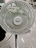 美的（Midea）【幸运草安睡风扇1S】直流变频轻音家用立式声控电风扇柔风落地扇台式桌面大风量一级能效抗菌电扇 实拍图
