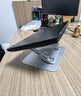 ThinkPad联想笔记本电脑支架360°旋转金属散热支架无极升降折叠立式增高适用MacBook/Thinkbook14+ ZJA7银 实拍图
