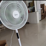 美的（Midea）【品质推荐】七叶轻音柔风电风扇/家用省电落地扇/台式电扇/广角摇头节能宿舍小型风扇 SAE35CA 实拍图