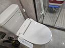 舜洁 智能马桶盖全自动即热式家用洁身器智能坐便盖清洗烘干座圈加热 【暖风款全功能+烘干】WG6021Z 实拍图