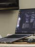 ThinkPad联想笔记本支架电脑桌支架散热器便携立式铝合金增高架适用苹果联想thinkbook14+ 11-17.3英寸银 实拍图