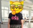 班尼路S&K系列短袖t恤女装夏季纯棉新款宽松半袖休闲上衣服小个子女生 黑-粉luck白星 【100%纯棉】 XL -推荐体重130-140斤（卡码拍大） 实拍图