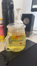Glasslock 玻璃茶杯男女士专用茶水分离泡茶耐高温杯子过滤花茶杯500ml 实拍图