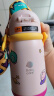 babycare儿童保温杯婴儿宝宝学饮吸管水杯水壶不锈钢保温杯上学450ml 实拍图