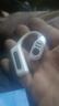 希兰德2025新款单次超长续航100小时开放式蓝牙耳机真无线不入挂耳Ai声控运动适用华为vivo小米oppo苹果 琴键白/声控/续航100小时/充电宝 实拍图
