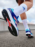 adidas adizero RC 4训练备赛竞速轻盈薄底日常体测跑鞋阿迪达斯   深蓝/浅蓝/粉   40.5 实拍图