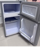 奥克斯小冰箱家用小型迷你冷藏冷冻两用出租房宿舍用节能省电寝室办公室电冰箱 【全国联保】56A176DV星空灰【节能省电】 实拍图