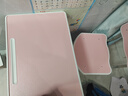 晶霄儿童学习桌椅套装作业课桌子小孩书桌写字桌学校小学生家用可升降 【校园pro款】双柱课桌+椅公主粉 实拍图