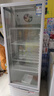 澳柯玛（AUCMA）展示柜冷藏保鲜柜单门立式饮料柜商用冰箱冷柜啤酒柜超市冰柜冷饮陈列柜大容量 329升【风直冷减霜】一级能效SC-329SNEB 实拍图