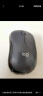 罗技（Logitech）M221 轻音鼠标 无线鼠标 办公鼠标 对称鼠标 带无线微型接收器 雾霭蓝 实拍图
