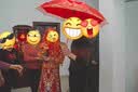 宜品达新娘红盖头结婚半透明头纱秀禾服苏绣蒙头喜帕中式婚礼红色头巾 80*80cm【凰飞凤舞】红盖头1条 实拍图