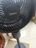 美的（Midea）【变频轻音】空气循环扇家用遥控电风扇四季净化扇轻音落地扇99%抑菌桌面小风扇大风力风扇GDG24ZR 实拍图
