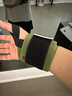 劳拉之星LS0622健身训练运动护腕缠绕式卧推俯卧撑助力带举重器械防扭伤 【支撑强/偏硬】军绿/长65CM 均码(两只装) 实拍图