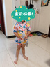 361°儿童泳衣女童可爱印花短袖连体游泳衣中小童女孩夏季速干泳装 实拍图