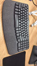 罗技（Logitech）Wave Keys人体工学键盘 无线蓝牙键盘办公平板ipad键盘Mac笔记本薄膜键盘 家用双模带掌托倾角支架 Wave Keys黑色(带Bolt接收器) 实拍图