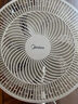 美的（Midea）电风扇落地扇台扇家用大风量遥控摇头电扇宿舍轻音低噪台式桌面两用节能 【 网圈加大  风力更强】远程遥控SAH35MR 实拍图