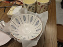 川岛屋（KAWASIMAYA）川岛屋日式拉面碗家用高级感陶瓷斗笠大碗大号面条碗高颜值汤面碗 8英寸斗笠碗(千叶) 实拍图