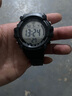 卡西欧（CASIO）运动时尚户外防摔防水电子表男表AE-1500WH-1AVDF 黑色 实拍图