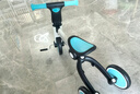 uonibaby品牌授权儿童三轮车脚踏车1-3-6岁宝宝儿童车遛娃神器平衡车手推 25款蒂芙尼蓝+推杆-适高68-128cm 升级版 实拍图