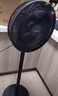 美的（Midea）【超级单品】七叶轻音立式电风扇家用柔风落地扇台式桌面小型风扇大风量节能摇头宿舍电扇 SAF30AB 实拍图