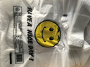 京惠思创加厚降解手提背心袋透明食品购物打包装外卖袋笑脸25*40cm100只 实拍图