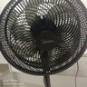 美的（Midea）【超级单品】七叶轻音立式电风扇家用柔风落地扇台式桌面小型风扇大风量节能摇头宿舍电扇 SAF30AB 实拍图