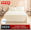 京东京造 悦柔床单单件 120g加厚耐用 A类磨毛床罩 180x230cm 科技白 实拍图