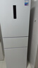美的（Midea）283白色三门三开门大容量家用小型电冰箱一级能效风冷无霜租房小冰箱多门以旧换新【国家补贴】 实拍图