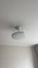 OPPLE风扇灯吊扇灯六档调风LED照明低噪音北欧餐厅卧室吊灯灯具冰风白 实拍图