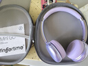 FINGERTIMEMinigo小果 主动降噪耳机头戴式无线蓝牙音乐电影APP智联高颜值治愈系小巧轻盈穿搭拍照适配苹果 优雅紫丨小巧轻盈丨降噪随行 实拍图