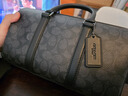 蔻驰（COACH）【新年礼物】新款奥莱男士男包老花VENTURER 27号行李包手提包 QB/炭黑色/黑色 实拍图