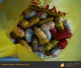 双汇 火腿肠 Q趣香肠 蘑菇味 80g*5支 袋装 实拍图