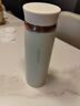 乐扣乐扣（LOCK&LOCK）菲特旋转盖轻量保温杯男女学生茶水杯子LHC4131IVY米白色450ml 实拍图
