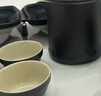 几物森林茶具套装旅行茶具一壶四杯-罐户外便携快客杯7件套陶瓷茶杯礼盒装 实拍图