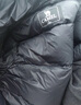 骆驼火山羽绒服情侣短款白鸭绒轻暖面包服城市轻户外M13CR07089 幻影黑，男款 XL 实拍图
