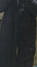 鸭鸭（YAYA）王一博同款羽绒服男女2025年冬季新款长款过膝极寒加厚保暖外套 青光黑色 300g+充绒【抗寒-40°C】 M (170) 【115-135斤】 实拍图
