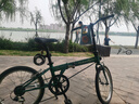 大行（DAHON）D6折叠自行车20英寸6速入门级折叠车成人学生通勤休闲单车KBC061 墨绿色 实拍图