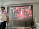竹者菲涅尔抗光硬屏中长焦投影幕布  超短焦激光电视抗光幕布 适配极米当贝投影仪画框幕布 120英寸【包安装】 三色激光中长焦菲涅尔硬屏 实拍图