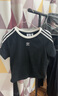 Adidas阿迪达斯夏t恤女装三叶草潮流时尚百搭短袖 JC8703 S 实拍图